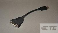 D2V Cable Adapter, DP++ to DVI W/Latch-2093007-1