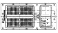 Recpt Assy, Size 3, Arinc 600, Metal Shl-2101002-1