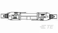 C/A, MINISAS HD, 26AWG, PASSIVE 8X, 2M-2163483-3