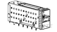 SFP+assy 2x1 Spring Fingers 2 OU LP Sn-2170409-7