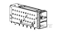 SFP+assy 2x1 Spring Fingers No LP Sn-2170409-8