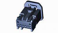 8POS NANO MQS TL PLUG HOUSING, CODE B-2177586-2