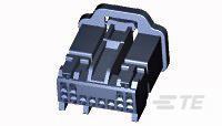 12POS NANO MQS TL PLUG HOUSING, CODE B-2177587-2