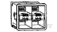 zSFP+ STACKED 2X2 RECEPTACLE ASSEMBLY-2198325-3