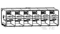 zSFP+ STACKED 2X6 RECEPTACLE ASSEMBLY-2198339-5