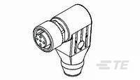 M12 x 1.0 angled socket 5pos shld B-2273206-1