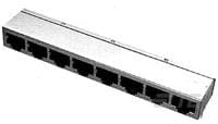 MJ,8POS,8PORT,UNSHLD,CAT 5e-6116525-1