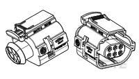 6 POS REC. CONNECTOR FOR EGAS-284716-2