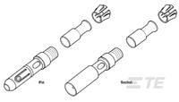 COAX MINIATURE PIN ASSY-201146-2