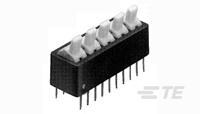 DIP SW ASSY-BLK DPST-2POS-7-435469-1