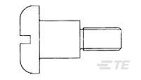 SLOTTED PAN HEAD SOLDER SCREW (M3)-5343404-1