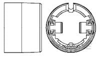 SQUIB CONN RETAINER ASSY 2P-1-353380-7