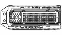 JPT & MQS PLUG 81P ASSY-368290-1