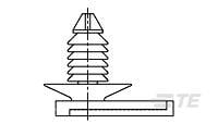 CLIP FOR EJ MK-II (TREE TYPE)-368373-1