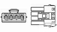 POWER DBL LOCK PLUG 3P BLACK 2-177899-9