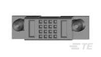 MBXL VERT RCPT 1P+16+1P-4-6450540-8