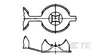 EYELET   CROWN CRIMP 18-14 AWG  BR-40630