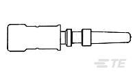 PIDG, TAPER PIN-42574-3