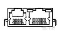 RJ45/RJ11,W/O LED,15u