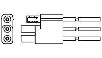 LGH,PLG CBL ASSY,3 POS,24