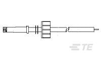 LGH-4 SGL MOLDED END LEAD-445058-2