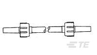 LGH-1 DBL MOLDED END LEAD-445752-1