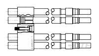 CABLE ASSY,4 POSN,SZ 8-448820-1