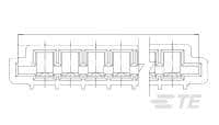 TRIOMATE ASY V17P L=4.064,LDFR-6-487509-6