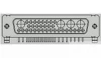 RECEPT,36C4 RA CONN,AMPLIMITE-5-445029-1