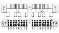 ASSY,RECPT,R.ANGLE,HDI,LEAD-FREE,4ROW,CT-5532920-5