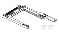 PC-Card Header flush, 5V-5338934-1