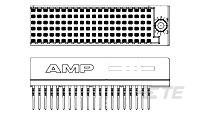 AMP TBC PLUS PIN ASSY 120 POS-535845-6