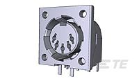 5 CIRC DIN RCPT,GRND SHIELD-5520904-1