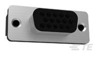 HD-22 RCPT 15P VERT 30 DPLX BDLK/THD INS-5749374-3