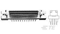50 50SR VERT RCPT ASSY-750458-5