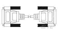 NULL MODEM 10' DB9 F/F C/A-621850-2