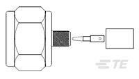 N SERIES CABLE PLUG, LMR-240 C-1274532-1