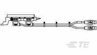 C/A, USB TYPE A, PLUG/RECPT EXTENSION-6434768-1