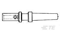 TAPER PIN SOLID TIN PLT-66051-1