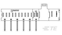 CONN,PIN,RT<,SLDR,FLATPAQ-6646906-1