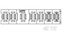 CONNECTOR, SOCKET, STRAIGHT, SOLDER,FLA-6651593-1