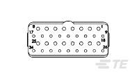 Insert Asy,Socket, GPRBN34SA-1738180-1