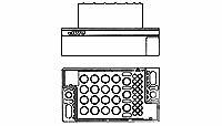 AMPOWER HOUSING,RCPT,35 POS-796299-1