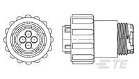 SLD CPC PLUG ASY,11-4,S SEX w/pull free-796094-4