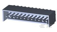 12P CST100 SHRD HDR ASSY WOPEG-1-644892-2