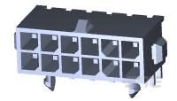 12POS MICRO MNL ASSY,R/A,HDR-1-794619-2