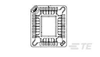 PLCC SKT,32P,SMT,MINI,LEAD FRE-822475-2