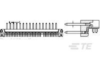 HDR ASSY 2mm AMPMODU SMT R/A D-1735798-1