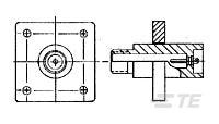 LGH-1L FLANGED RECEPT.-846814-1