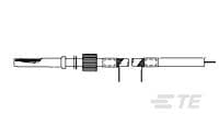 LGH-1 MOLDED END LEAD-2-846938-7